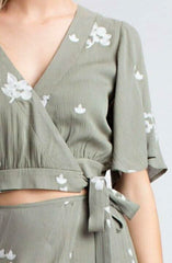 Lexington Sage Two Piece Maxi Dress