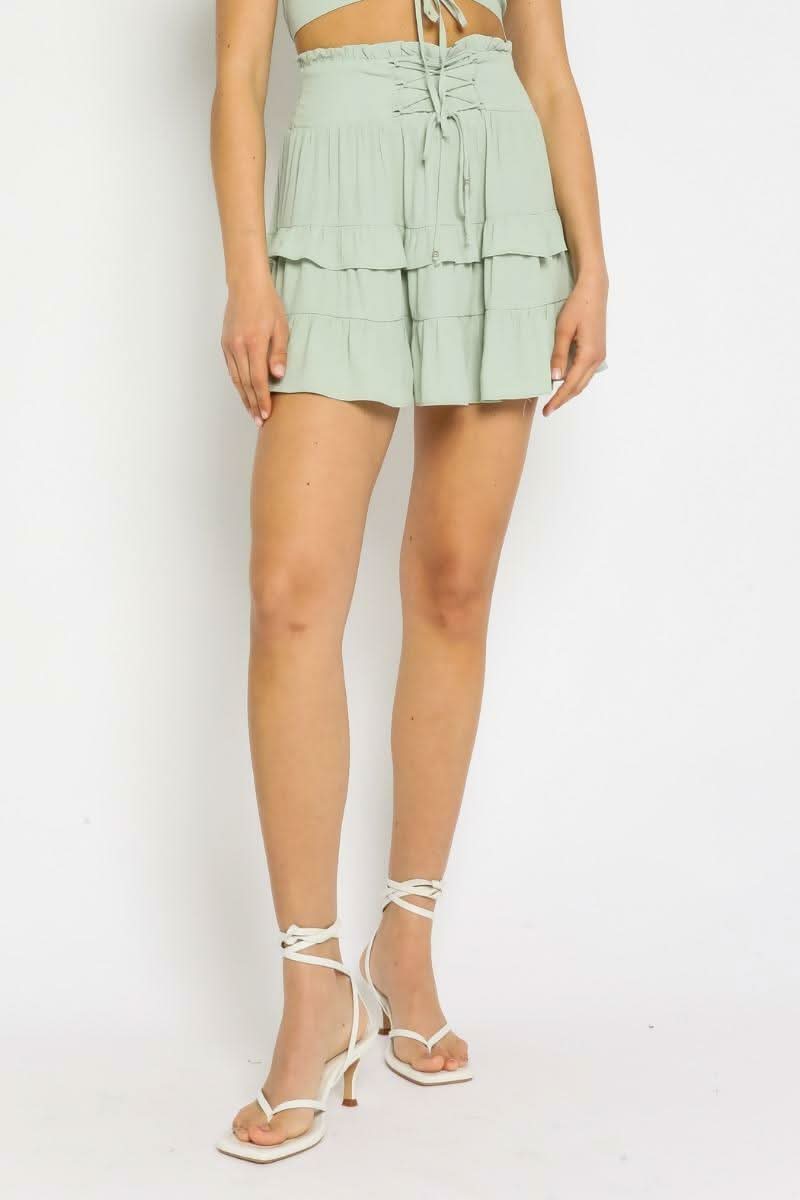 Summer Happiness Mint Two-Piece Dress