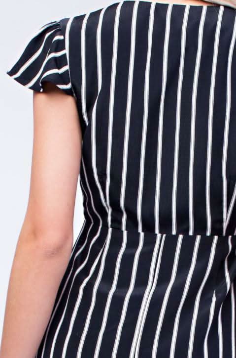 Sand Key Striped Maxi Dress
